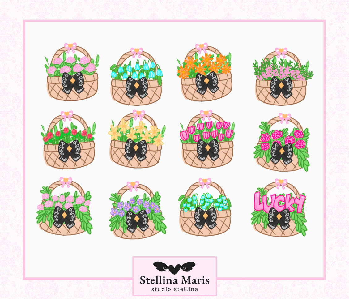 festa flower goal icons