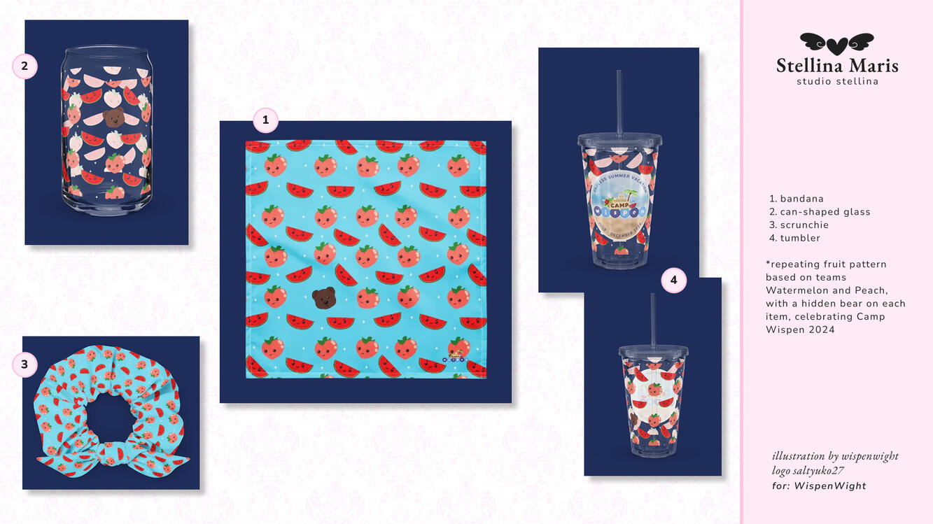 team pattern merch