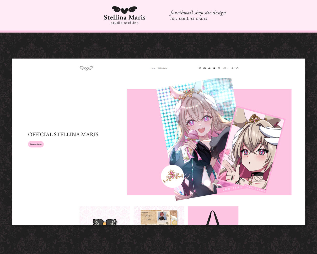 stellina maris fourthwall site